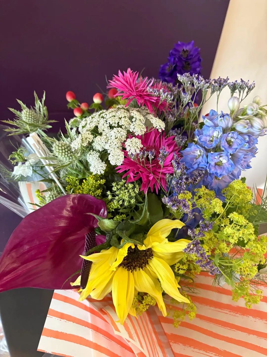 Seasonal bouquets from The Flower Divas in Audlem offering same-day delivery